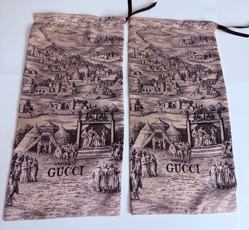 Gucci dust bag set 2 - gucci,