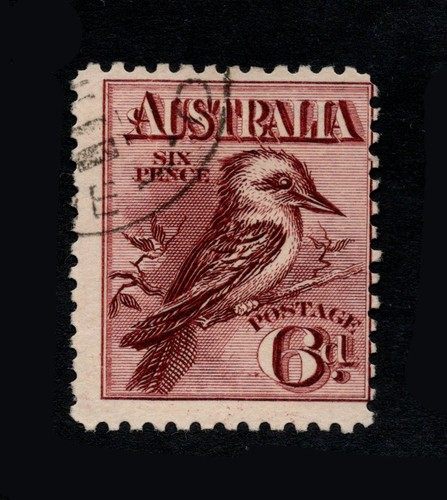 Australia 1914 kookaburra - australia, 6d