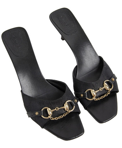 Gucci tacchi cavallo catena - a,