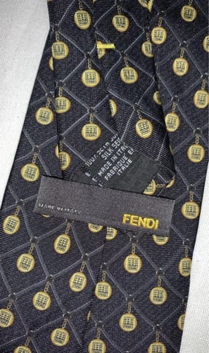 Cravatta fendi 100 seta - cravatta,