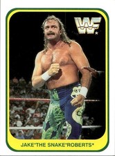 card wwf wrestling merlin 1991