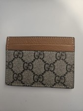 Portacarte gucci beige tela GG