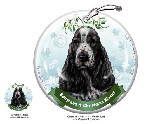 Bellyrubs kisses ornament - bellyrubs, &