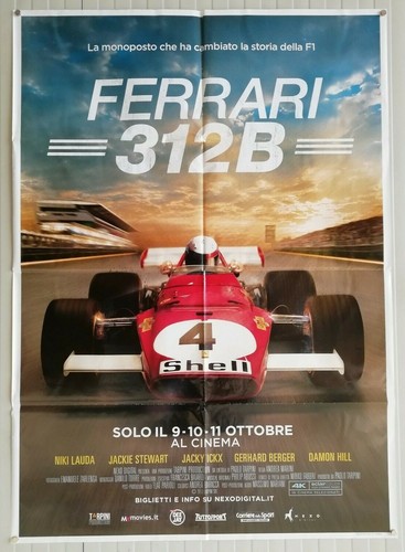 Manifesto ferrari 312b - ferrari,