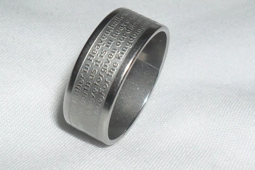 Anello bibbia uomo - anello,