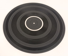 ONKYO LP-30M -TAPPETINO IN GOMMA -PER GIRADISCHI - DIAMETRO 29 CM - SPESSORE=0,3