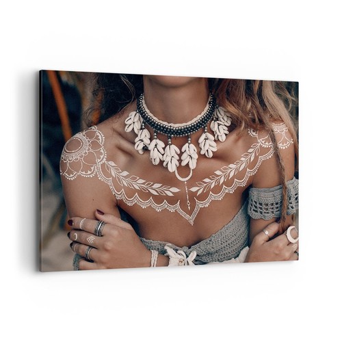 Quadro tela 100x70cm donna - quadro,
