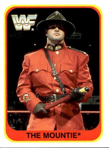Card wwf wrestling merlin 1991 - wrestling,