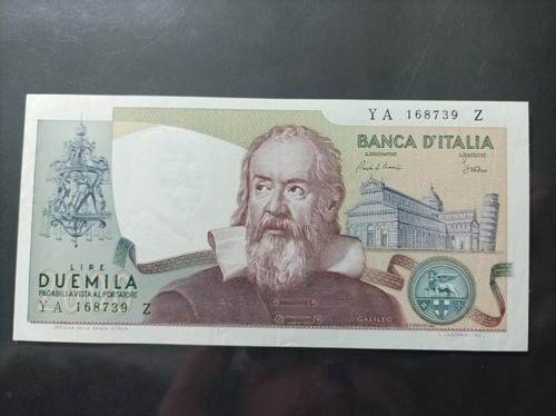 2000 lire galileo - lire,