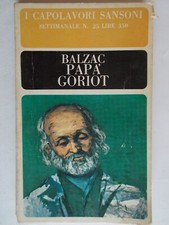 papa’ goriot	balzac honorè