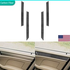 4Pcs Real Carbon Fiber