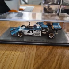 Spark 1/43 modello S4783 1974 Brabham BT42 GP del Belgio - Larrousse