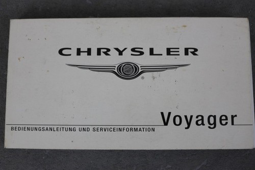 Chrysler voyager manuale - voyager, di