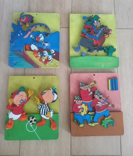 3 quadretti lotto vintage