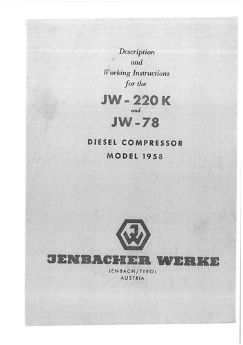 Compressore diesel jenbacher - compressore,
