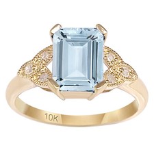 10k Oro Giallo Stile Vintage