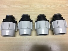 PLASSON Adattatori Tubo Polietilene mm 63 / filettato 1”1/2” 