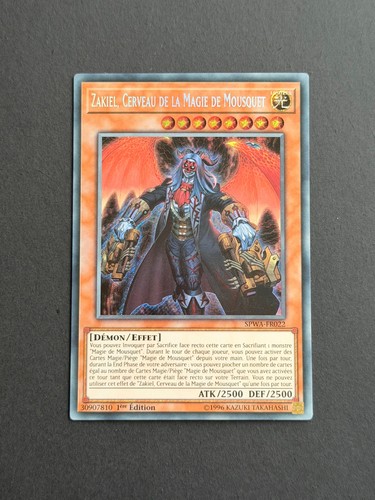 Carta gcc zakiel - yu-gi-oh,
