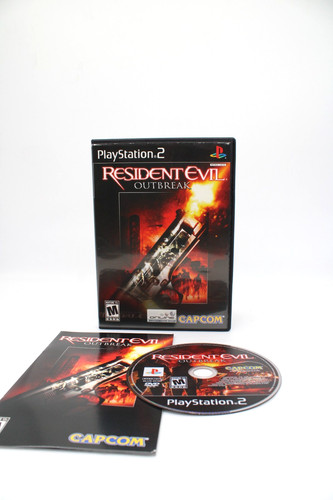 Ps2 resident evil outbreak - resident,