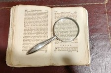 Antica lente ingrandimento - Manico In Argento Inglese 925 Circa 1900 Art Déco 