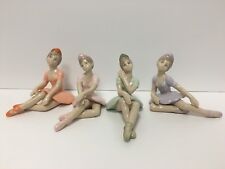 BOMBONIERA BATTESIMO COMUNIONE CRESIMA BALLERINA SEDUTA PORCELLANA BOX P060800