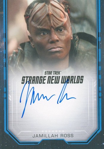 Autografo star trek strange - autografo,