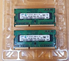 SAMSUNG RAM 4GB (2x2GB) SODIMM PC3-10600S-09-11-B2 DDR3 MACBOOK PRO
