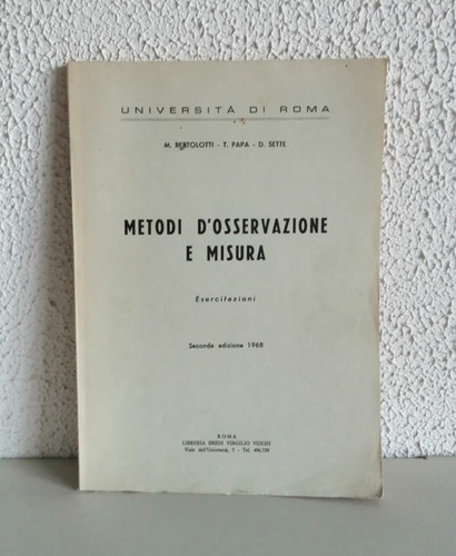 Metodi osservazione misura - metodi,