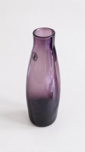 Vaso vetro artistico viola - in,