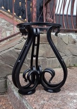 Base tavolo scultorea Tulipano