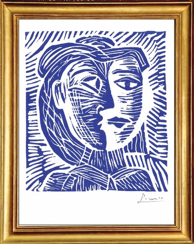 Stampa pablo picasso firmata - stampa,