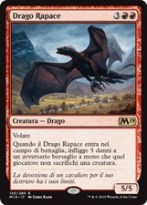 MTG DEMANDING DRAGON EXC - DRAGO RAPACE - M19 - MAGIC