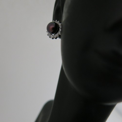 Orecchini 12mm con perle - , vere
