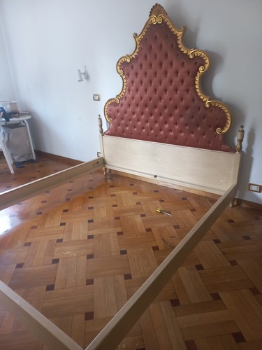 Letto matrimoniale laccato - , e