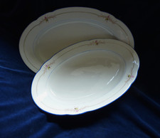 2 antichi piatti da portata