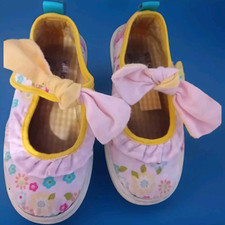 Sandali Scarpe Sneakers Fiocco Come NUOVE Bambina Bimba Casual Num 25 Estate 