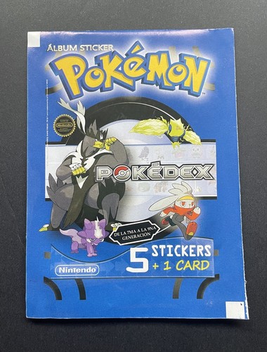 Pokemon pokedex album sticker - pokedex,