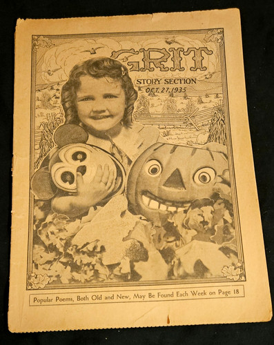 Vintage halloween 1935 grit - halloween,