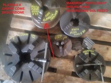 mandrino PINTO diam. 230 foro 75 completo  flangia camlook fattura a richiesta