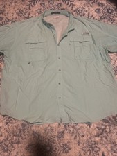 Camicia Columbia Uomo 4X Verde