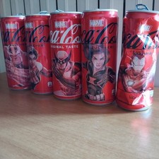 8 Lattine Coca Cola Marvel