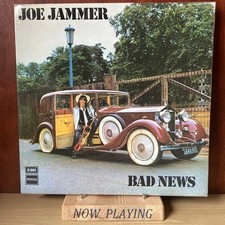 Joe Jammer - Bad News - Vinyl Record LP Album - VG+/VG