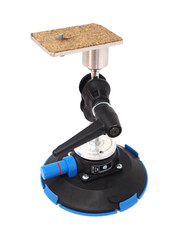 Tazza pompa Manfrotto 241FB + doppio giunto sferico + piattaforma fotocamera