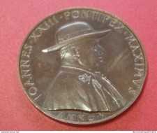 Vaticano Medaglia Papale Papa Giovanni XXIII anno V