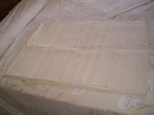 Tela di lino grezza (Tessuta con telaio a mano)