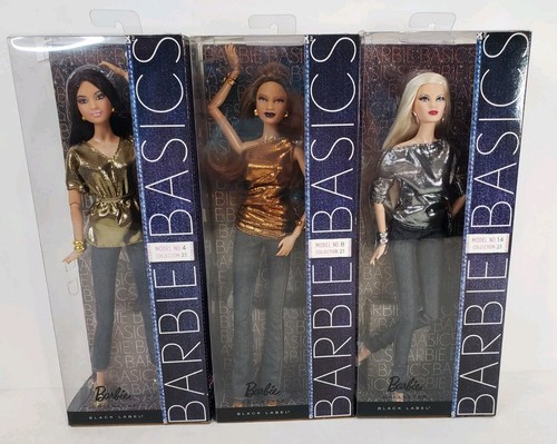 Bambola barbie basics set - barbie,