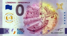 Banconota zero euro - banconota da 0 euro - Lübbenau - Spreewald 2025-3 anniversario