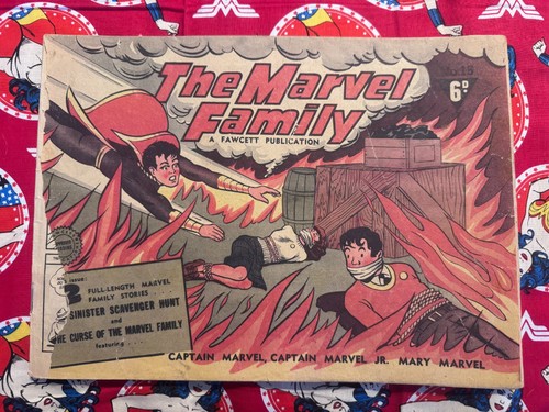 1947 fawcett marvel family - fawcett,