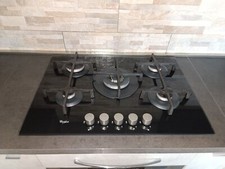 Whirlpool GOA 7523/NB 73cm Piano Cottura a Gas - Nero