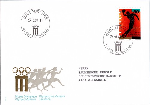 Svizzera lettera sst - sst, losanna